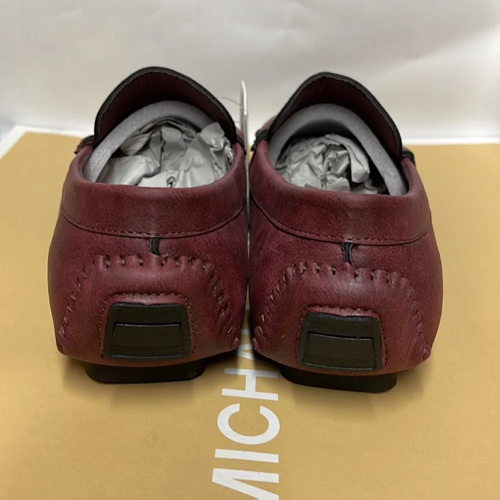 BNWT Gallery Seven Mens shoes Maroon size 8 - Picture 6 of 8